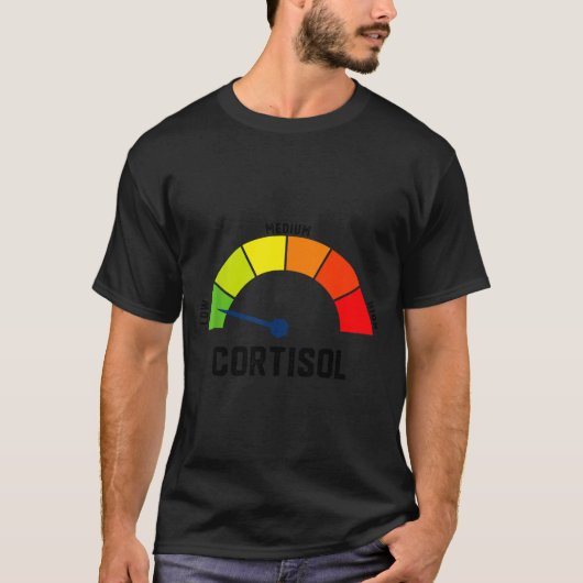 コルチゾール値が低い vs ミーム tシャツ (正面)