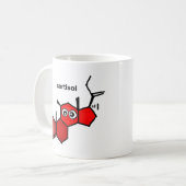 コルチゾール コーヒーマグカップ (正面左)