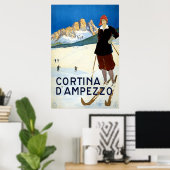 コルチナダンペッツォ ポスター (ホームオフィス)
