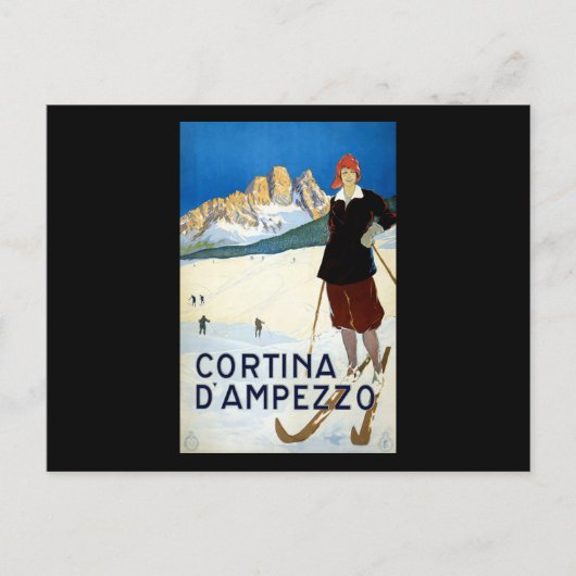 コルチナダンペッツォ ポストカード (正面)