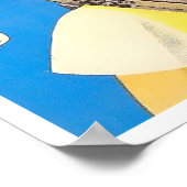 コルティナイタリアのヴィンテージ旅行 ポスター (角)