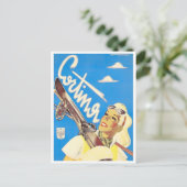 コルティナイタリアのヴィンテージ旅行 ポストカード (スタンド正面)