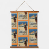 コルティナダンペッツォスキーリゾートイタリアドロミティ 吊り下げ型タペストリー (正面)