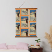 コルティナダンペッツォスキーリゾートイタリアドロミティ 吊り下げ型タペストリー (寝室)