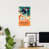 コルティナドロミテンウィンタースポーツスキー&サンイタリアン ポスター (ホームオフィス)