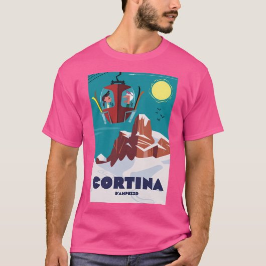 コルティーナ・ダンペッツォのポスター Tシャツ (正面)