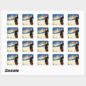 コルティーナ・ダンペッツォ，イタリア，ヴィンテージ旅行スキーアルプス スクエアシール (シート)