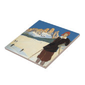 コルティーナ・ダンペッツォ，イタリア，ヴィンテージ旅行スキーアルプス タイル (側面)