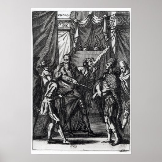 コルテスとモンテスマ ポスター (正面)