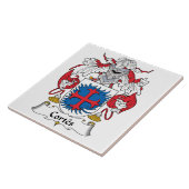 コルテスの家紋 タイル (側面)