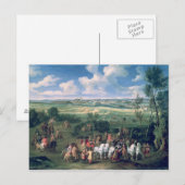 コルテ王室のージ ポストカード (正面/裏面)