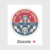 コルデュモントチェニマスシフランスのフアルパイン自転車 シール (シート)