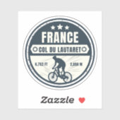 コルデュラウタレフランスのアルプス自転車ツアー シール (シート)