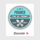 コルデリセランアルプフランスのモトバイクツアー シール (シート)