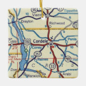 コルデレグルジア セラミックオーナメント (正面)