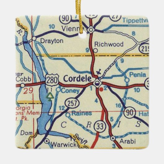 コルデレグルジア セラミックオーナメント (正面)