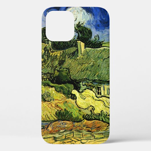 コルデヴィル村の苔屋根の小屋 by ヴィンセント・ヴァン・ゴッホ Case-Mate iPhoneケース (裏面)