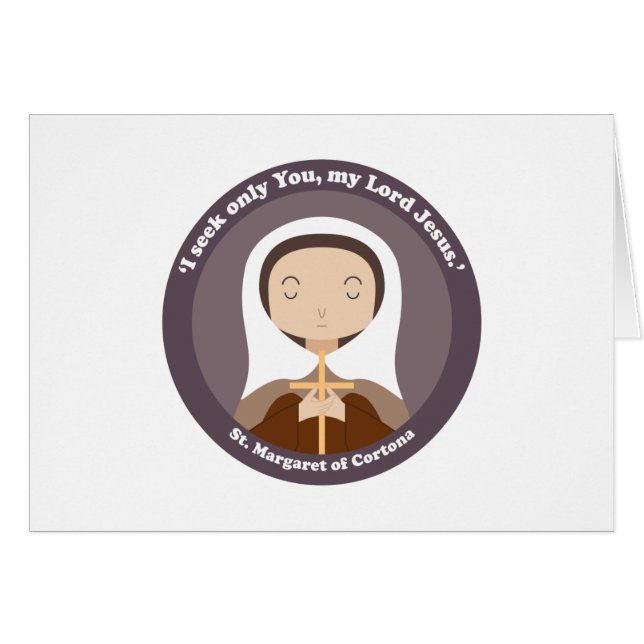 コルトナの聖マーガレット (正面横)