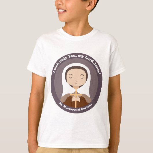 コルトナの聖マーガレット Tシャツ (正面)