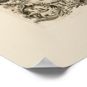 コルトンのミズーリの地図（1851年） ポスター (角)