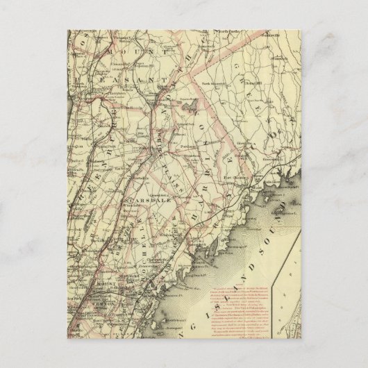 コルトンの米国の運転と運転の地図2 ポストカード (正面)