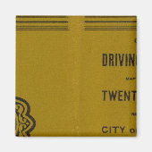 コルトンの米国の運転と運転の地図3 マグネット (正面)