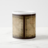 コルトンズオールドワールドマップジャンボスープマグ ジャンボコーヒーマグカップ (正面)