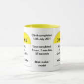 コルドゥガリビエフランスの、ロードマーカー、ロードバイク マグカップ (中央)