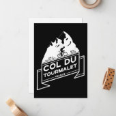 コルドトゥールマレットロードサイクリング ノートカード (正面/裏面インサイチュ)