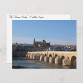 コルドバの「ローマ橋」 ポストカード (正面/裏面)