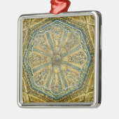 コルドバスペインのモスク。 ミフラーブのキューポラ メタルオーナメント (左)