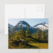 コルドバ近くのエクルズ山, アラスカ州 ポストカード (正面/裏面)