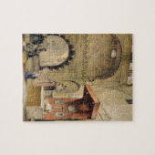 コルドバ: のキリスト教の祭壇で祈っている修道士 ジグソーパズル (横)