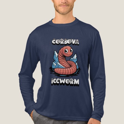 コルドバ アイスワーム アラスカ 未確認生物 トライブレンドTシャツ (正面)