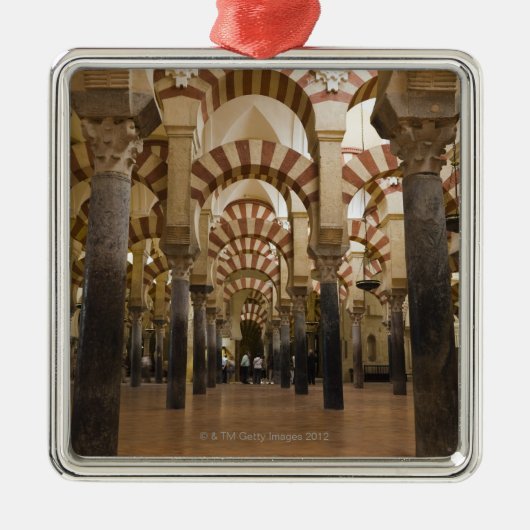 コルドバ、コルドバの地域、スペイン2 メタルオーナメント (正面)