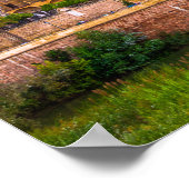 コルドバ,スペインの美しい夕日の景色 ポスター (角)