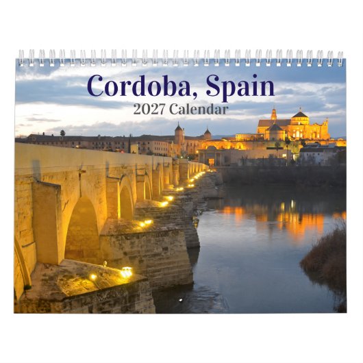 コルドバ スペイン 2027年 カレンダー (カバー)