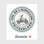 コルドライギヨンスイスアルプスのモーターサイクルツアー シール (シート)