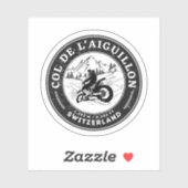 コルドライギヨンスイスアルプスのモーターサイクルツアー シール (シート)