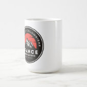 コルドラコロンビエレフランスのアルプ コーヒーマグカップ (中央)