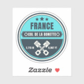 コルドラボネットアルプフランスのモトバイクツアー シール (シート)