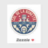 コルドラボネットアルプフランスのモトバイクツアー シール (シート)