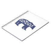 コルドヴァアラスカベア ノートブック (左側)