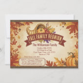 コルナ素朴コピア秋懇親会招待状 シーズンカード (正面)