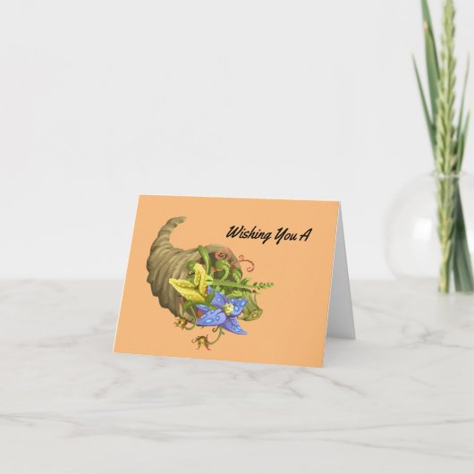 コルヌコピかわいらしアホリデーカード シーズンカード (正面)