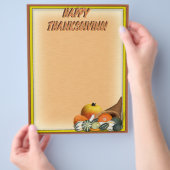 コルヌコピアと秋グルズ チラシ (手)