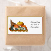 コルヌコピアと秋グルズ ラベル (インサイチュ)