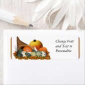 コルヌコピアと秋グルズ ラベル (インサイチュ)