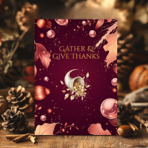 コルヌコピアと銅とのブルゴーニュ感謝祭