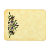 コルヌコピアハーベストヴィンテージアートフレキシマグネット マグネット (横)